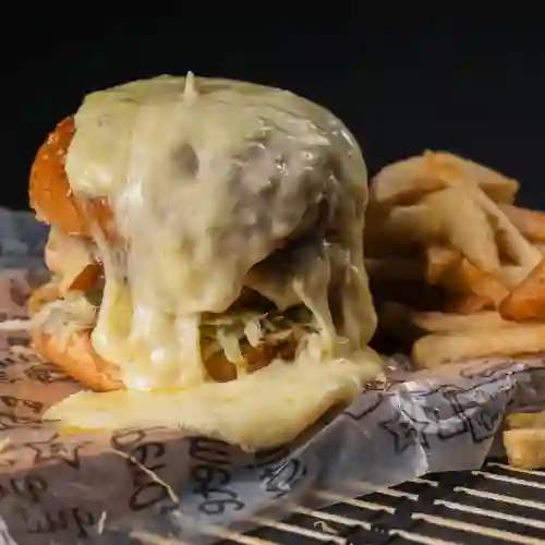 Hamburguesa Gratinada