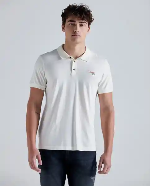  Camiseta Hombre Crudo Talla Xs 801E003 AMERICANINO 