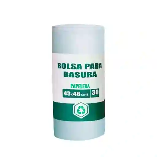 Bolsa Papelera Blanca