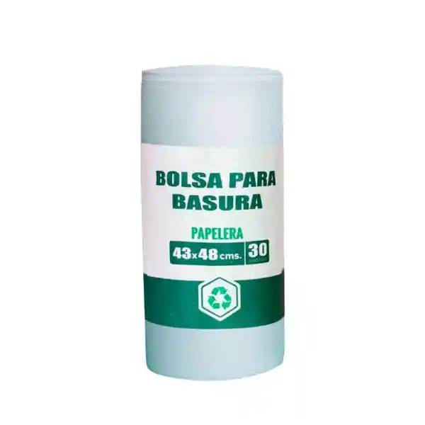 Bolsa Papelera Blanca