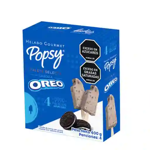 Popsy Pack Paletas Oreo