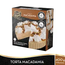 Crem Helado Torta de Macadamia Gold