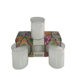 Iluminata Vela Vaso Minivotive Vainilla