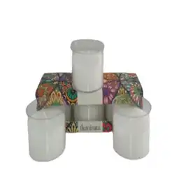 Iluminata Vela Vaso Minivotive Vainilla