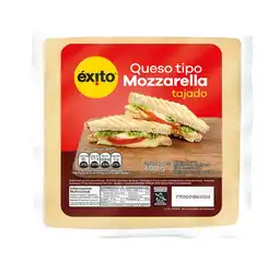  Queso Mozzarella Tajado  Exito  