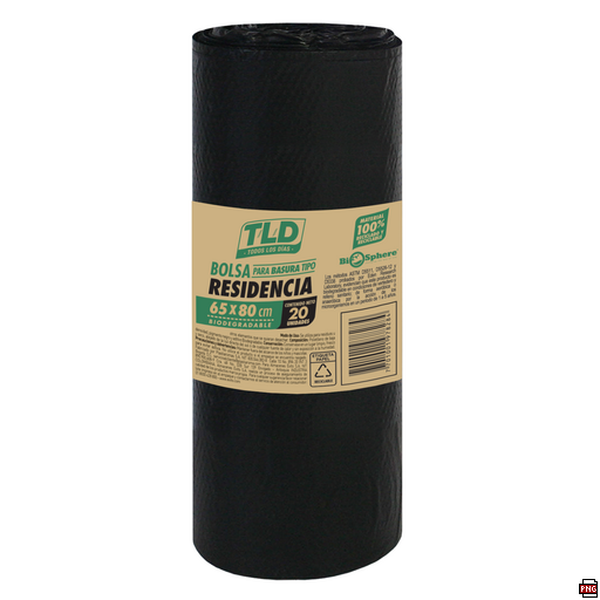 Tld Bolsa Para Basura Tipo Residencia 20 und