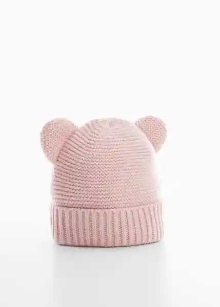 Gorro Quebecnb Rosa Palo Talla 47 Niños Mango