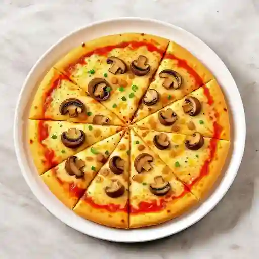 Pizzeta Pollo-Champiñón