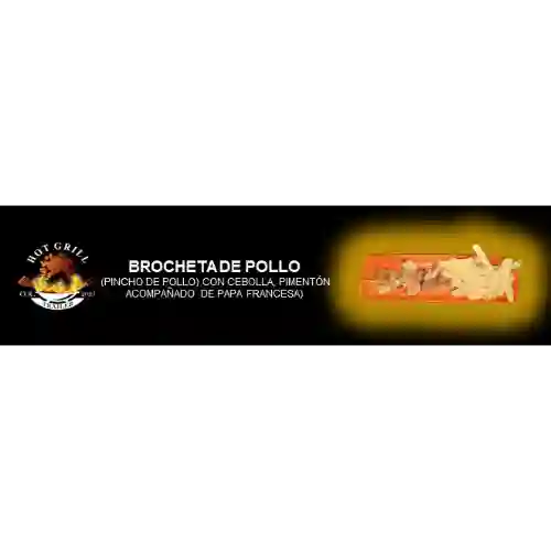 Brocheta de Pollo
