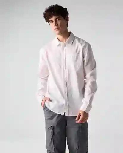 Camisa Hombre Crudo Talla L 812G507_CRU110606