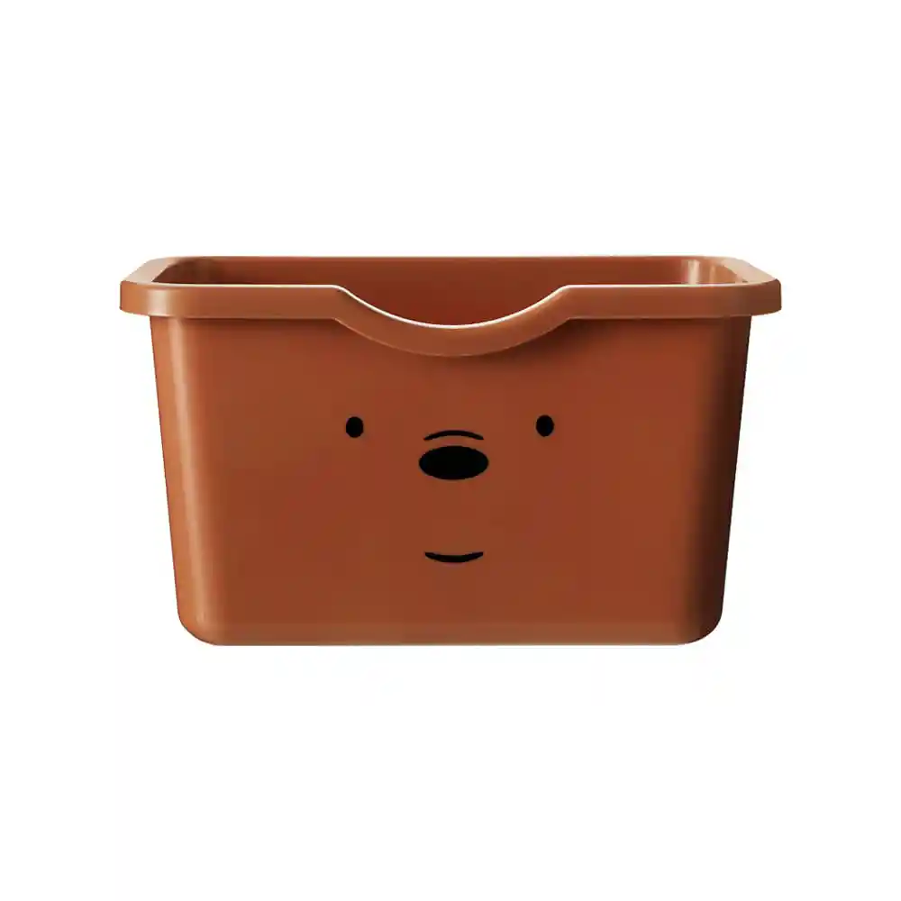 Miniso Organizador de Plástico Colgable Pardo Osos Escandalosos