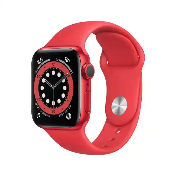 Apple Watch Series 6 Rojo 40 mm M00A3BE/A