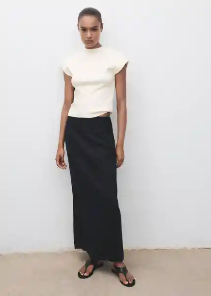 Jersey Dumin Blanco Talla M Mujer Mango