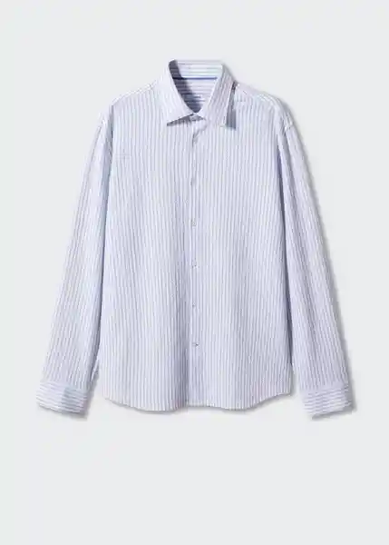 Camisa Arenal Blanco Talla L Hombre Mango