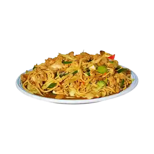 Tallarines con Pollo