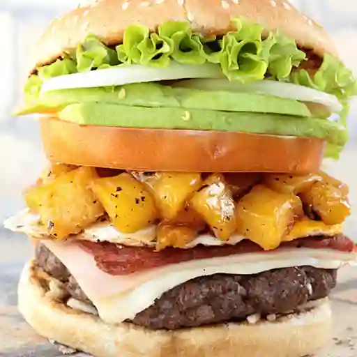Hamburguesa Hawaiana