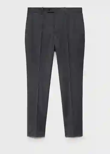 Pantalón Milan Gris Talla 44 Hombre Mango