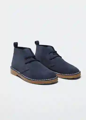 Botin Damia Azul Talla 28 Niños Mango