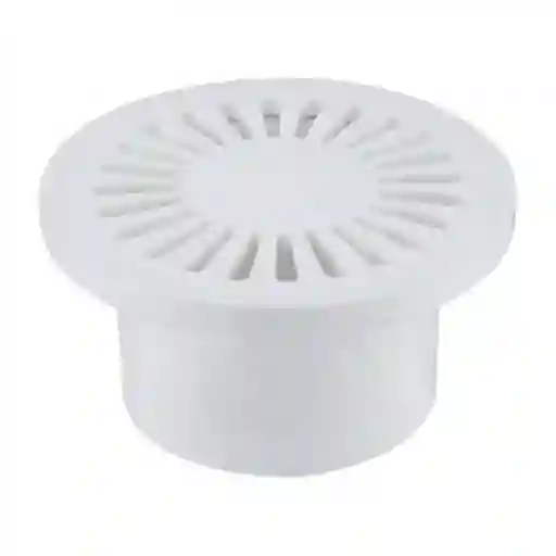Silplas Rejilla Sifón Con Sosco Blanca 4 x 3