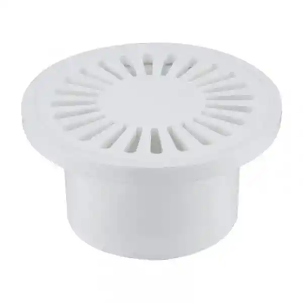 Silplas Rejilla Sifón Con Sosco Blanca 4 x 3