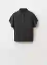 Jersey Adri Antracita Talla L Mujer Mango