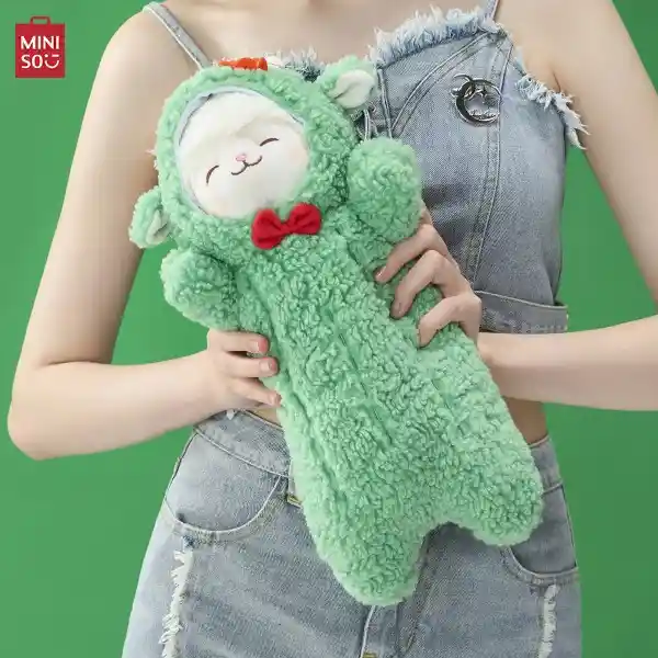Peluche Cactus Lamb Baa 14In Mini Family Miniso