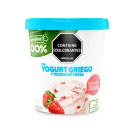 Colombina Helado Yogurt Natural Con Fresa