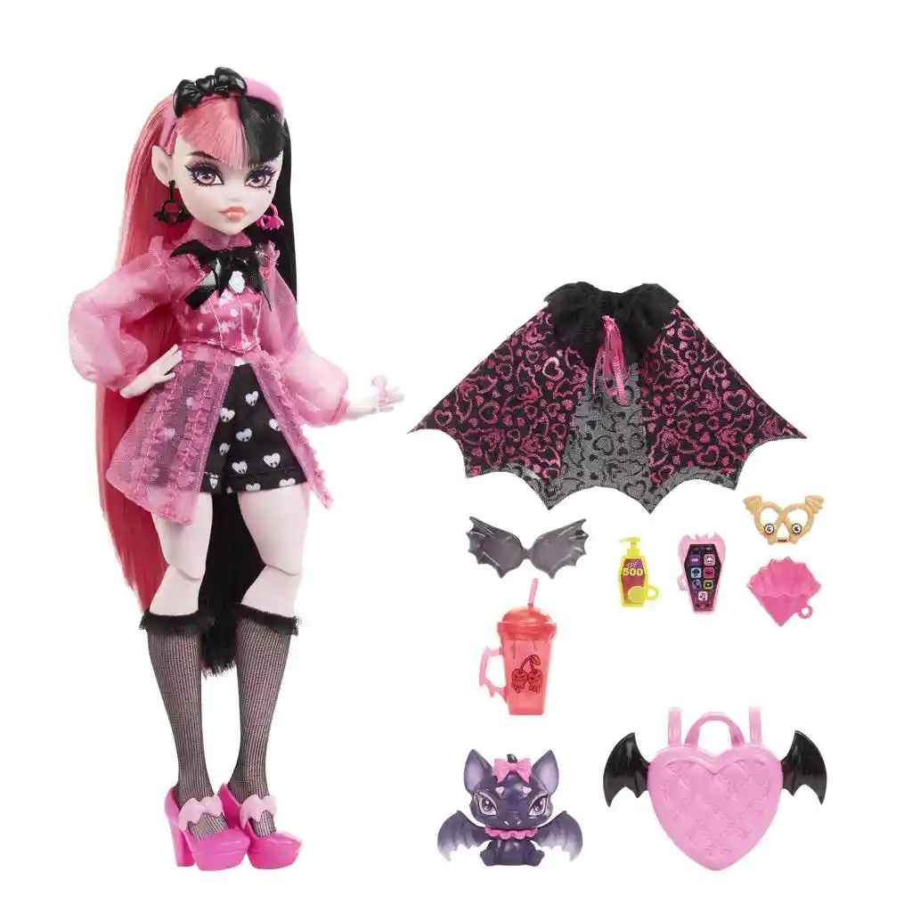 Monster High Muñeca Draculaura Moda