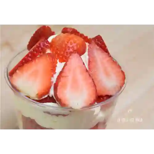 Fresas con Crema