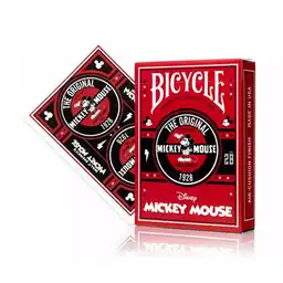 Bicycle Carta Poker Mickey Classic 6 Cartón