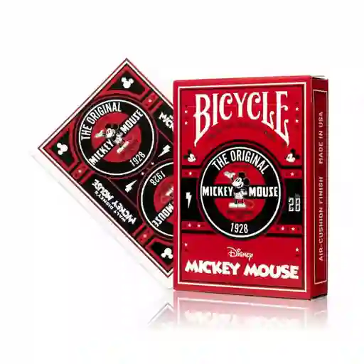 Bicycle Carta Poker Mickey Classic 6 Cartón