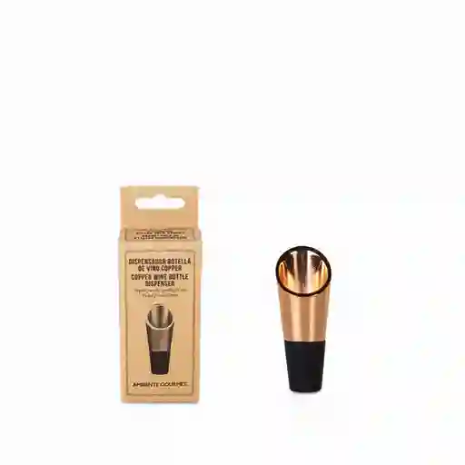 Dispensador Botella de Vino Copper Ambiente Gourmet