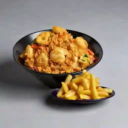Arroz + Papas