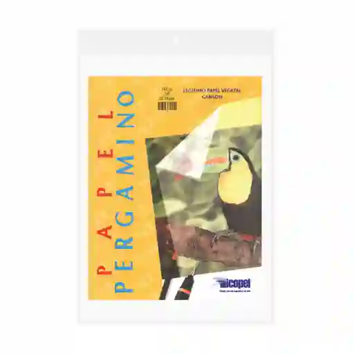 Icopel Papel Pergamino Octavo Blanco 145 G