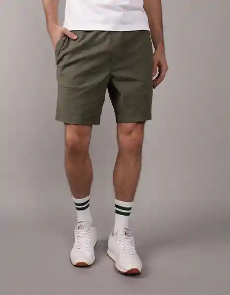 Bermuda Hombre Verde Talla LARGE 7874309 American Eagle