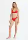 Top Bikini Ondita Rojo Talla S Mujer Mango