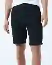 Bermuda Hombre Negro Talla 36 550D001 Americanino