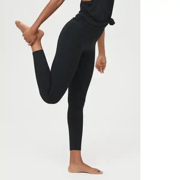 Leggings Negro Aerie Talla Med Reg American Eagle