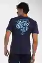 Camiseta Manga Corta Aloha Glow Hombre Talla M