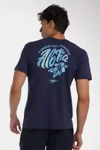 Camiseta Manga Corta Aloha Glow Hombre Talla M