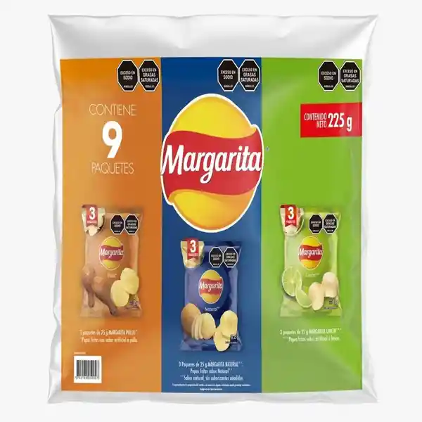 Margarita Pack Papas