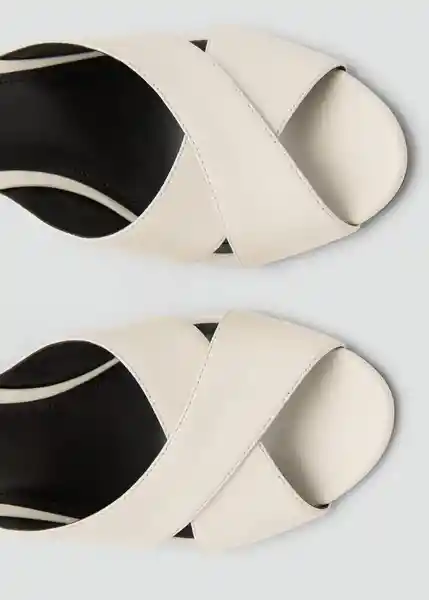 Sandalias Dominic Crudo Talla 37 Mujer Mango