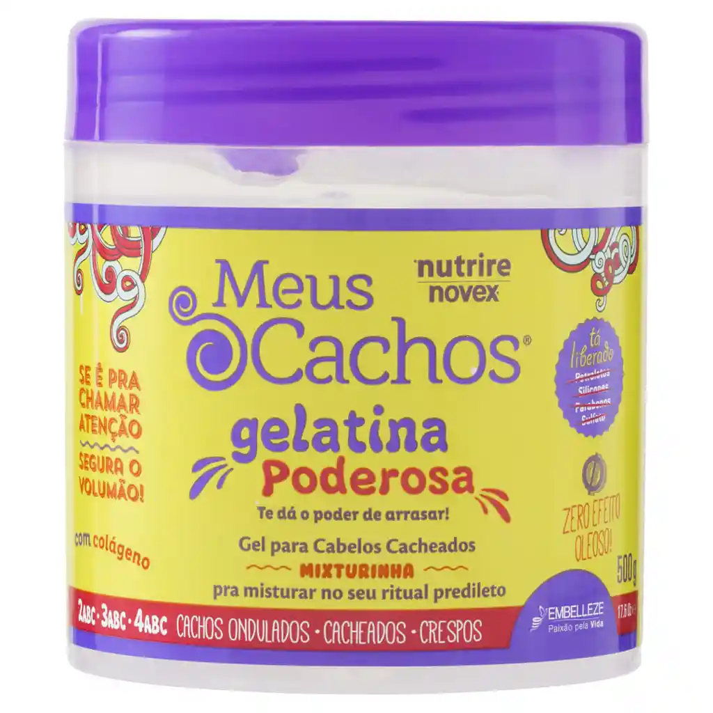 Novex Gelatina Poderosa 500g