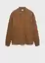 Buzo Sudadera Forest Camel Talla S Hombre Mango