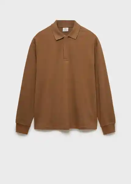 Buzo Sudadera Forest Camel Talla S Hombre Mango