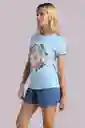 Camiseta Happiness Mujer Talla M Oneill