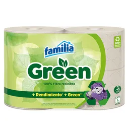 Familia Papel Higiénico Green Triple Hoja