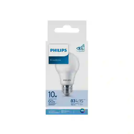 Philips Bombillo Led 10W Luz Clara Ecohome