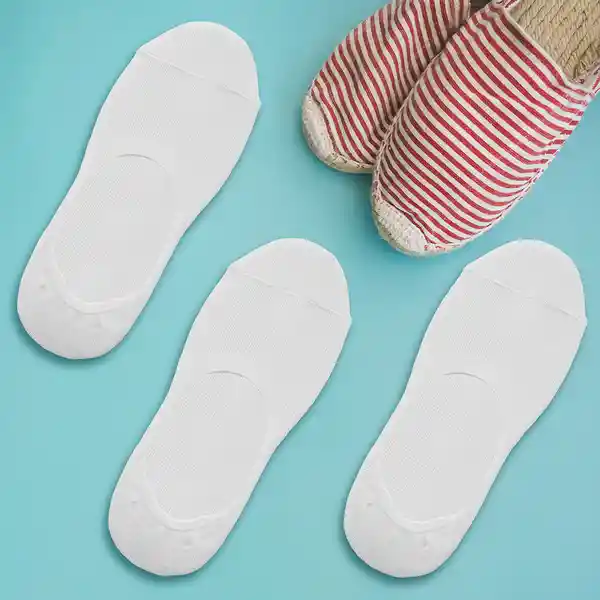 Media Para Mujer Estilo Japonés Blanco Serie Miniso