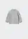 Sudadera Adrien Gris Medio Vigore Talla 70 Niños Mango